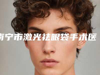南宁市激光祛眼袋手术医生口碑排名前十位实力出众(陈劲医生好评合集推荐)