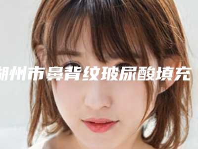 湖州市鼻背纹玻尿酸填充医院排行榜十强哪几个实力强(湖州市鼻背纹玻尿酸填充整形医院)