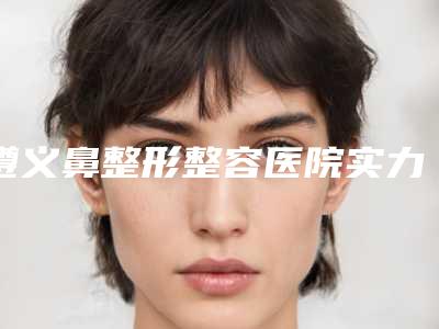 遵义鼻整形整容医院实力榜前五、前十名单揭晓,遵义青味美容整形尤其有名